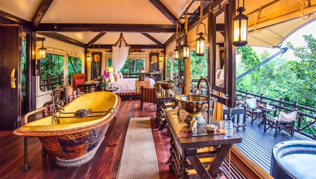 豪華帳篷酒店的設計理念